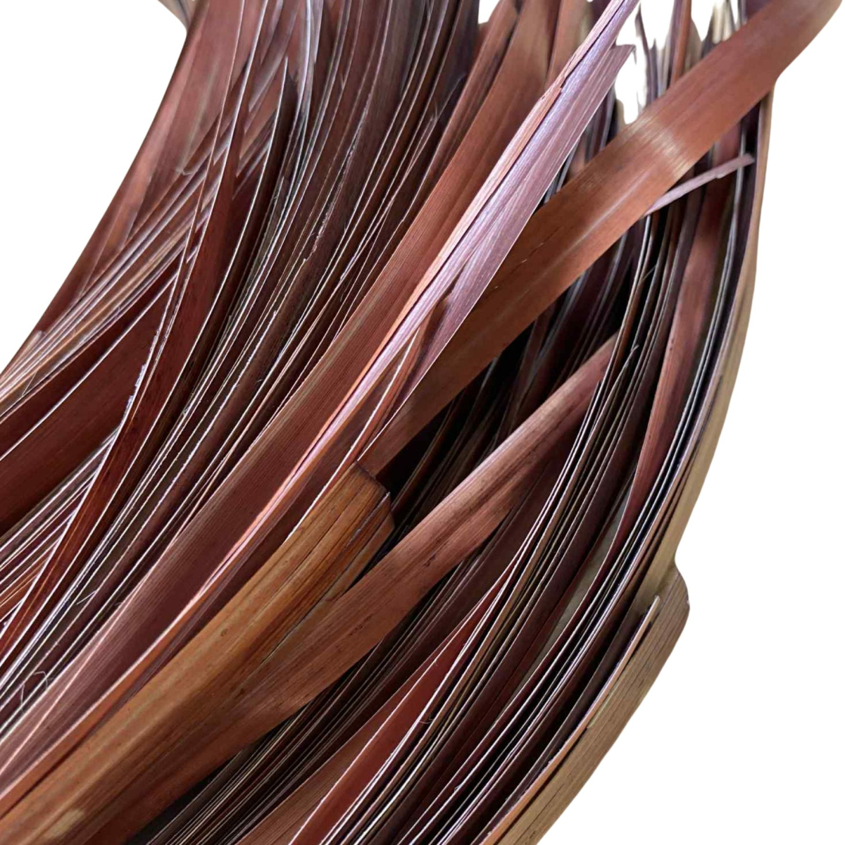 Paille de seigle Aplanie - Marron cuivré - 10 gr