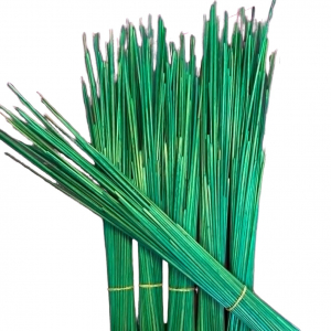 Paille de seigle couleur vert brillant - 50g