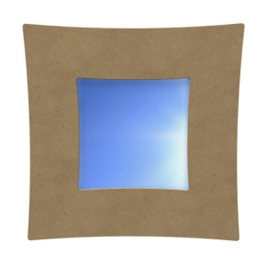 miroir carre concave 38 cm a decorer