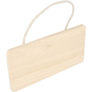 plaque en bois a suspendre a personnaliser e28093 21 x 11 cm
