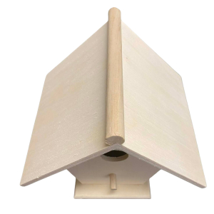 Nichoir en bois pour oiseaux à décorer