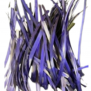 paille de seigle aplanie   bleu violet   10g