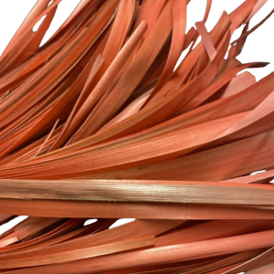 paille de seigle aplanie   corail   10 gr