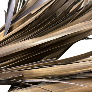 paille de seigle aplanie   brun ebene   10 gr