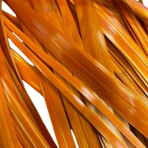paille de seigle aplanie   orange   10 gr