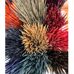 Paille de seigle couleur Bois de Santal
