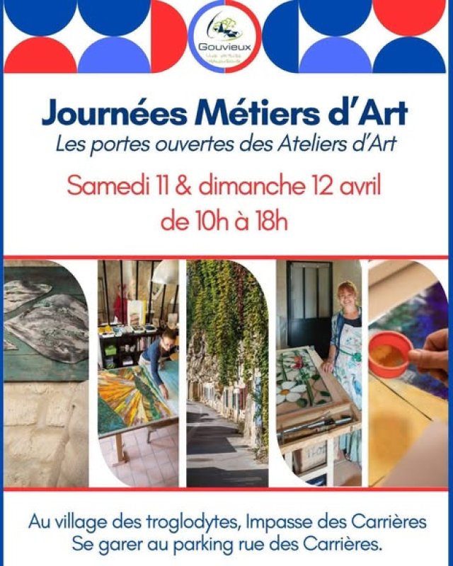 Journées Métiers d'Art - Samedi 11 et dimanche 12 avril 2026